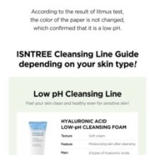Isntree - Hyaluronic Acid Low pH Cleansing Foam