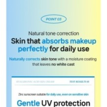 Isntree - Hyaluronic Acid Natural Sun Cream