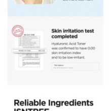 Isntree - Hyaluronic Acid Toner Jumbo