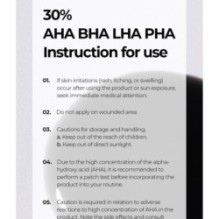 Isntree - Hyper Acid 4 AHA BHA PHA LHA 30 Serum