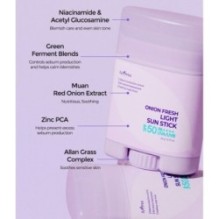 Isntree - Onion Fresh Light Sun Stick