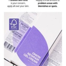 Isntree - Onion Newpair Gel Cream