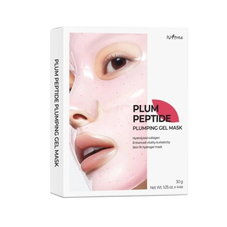 Isntree - Plum Peptide Plumping Gel Mask Set