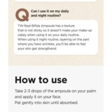 Isntree - TW-Real Bifida Ampoule