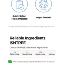 Isntree - Ultra-low Molecular Hyaluronic Acid Mask Set