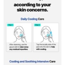 Isntree - Ultra-Low Molecular Hyaluronic Acid Zinc Cooling Pad