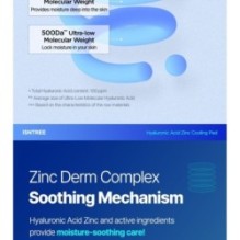 Isntree - Ultra-Low Molecular Hyaluronic Acid Zinc Cooling Pad
