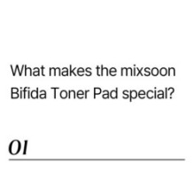 mixsoon - Bifida Toner Pad