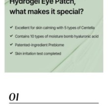 mixsoon - Cica-Hyal Hydrogel Eye Patch