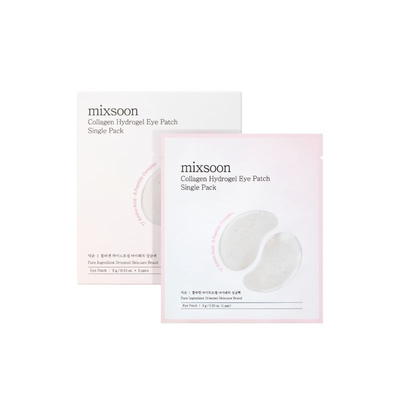 mixsoon - Collagen Hydrogel Eye Patch Single Pack Set