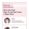 mixsoon - Collagen Toner Pad