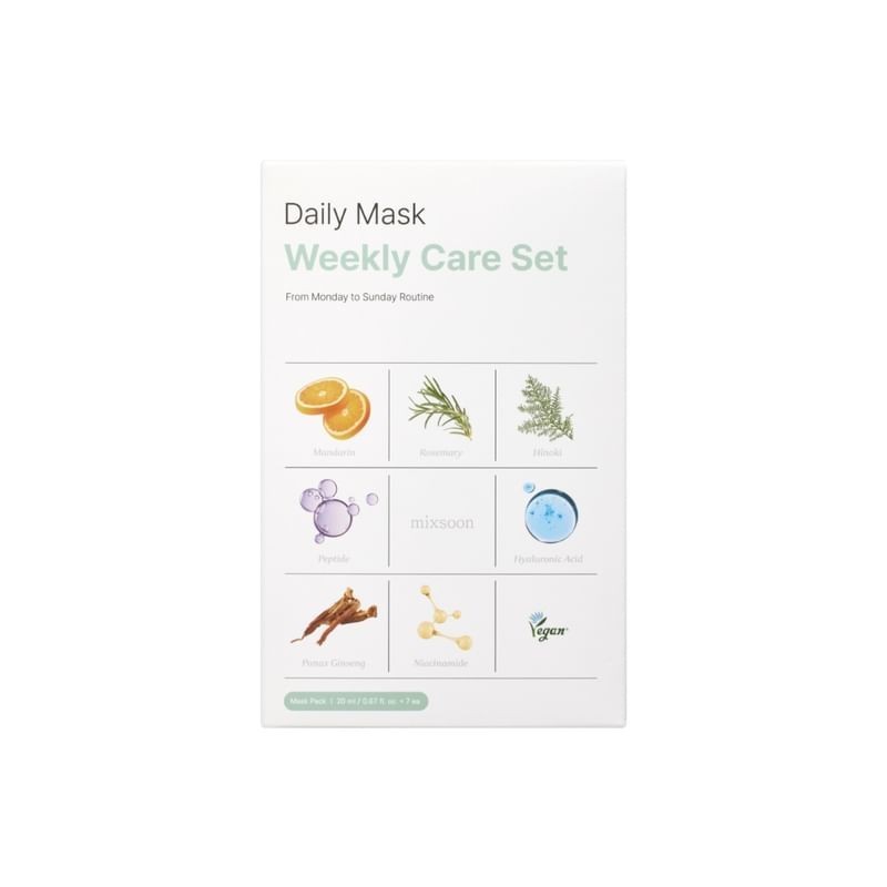 mixsoon - Daily Mask Weekly Care Set