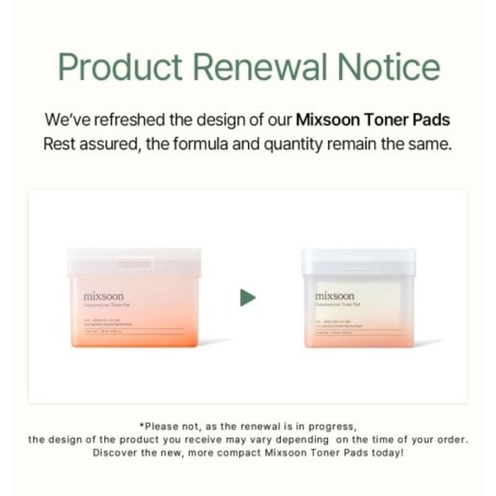 mixsoon - Galactomyces Toner Pad