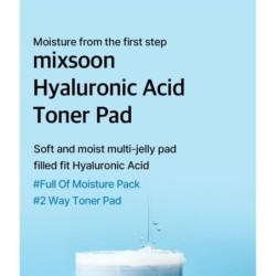 mixsoon - Hyaluronic Acid Toner Pad