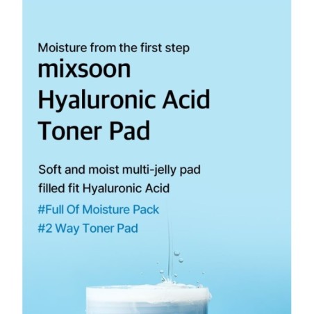 mixsoon - Hyaluronic Acid Toner Pad