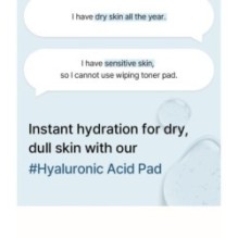 mixsoon - Hyaluronic Acid Toner Pad