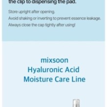 mixsoon - Hyaluronic Acid Toner Pad