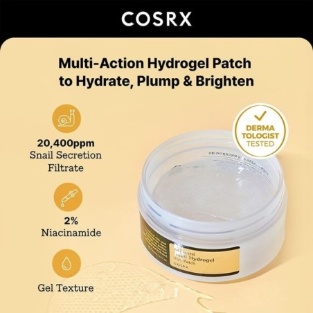 COSRX - Advanced Snail Hydrogel Eye Patch