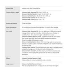 mixsoon - Pure Glow Essentials Set