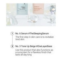 numbuzin - No. 3 Porcelain Base-Skip Tone Up Beige