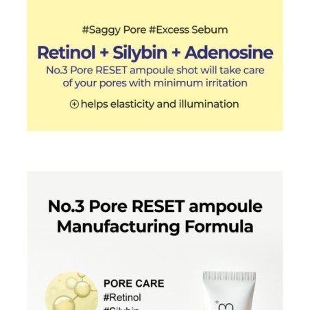 numbuzin - No. 3 Pore Reset Ampoule Shot
