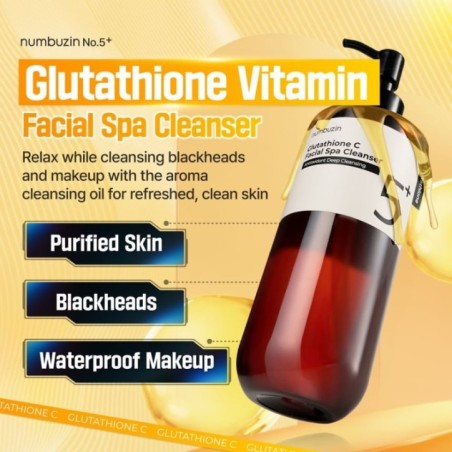 numbuzin - No. 5 Glutathione Vitamin Facial Spa Cleanser