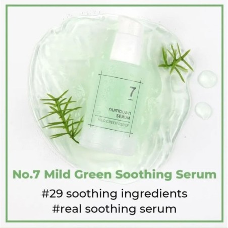 numbuzin - No. 7 Mild Green Soothing Serum