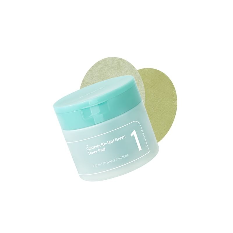 numbuzin - No.1 Centella Re-Leaf Green Toner Pad