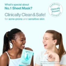 numbuzin - No.1 Pantothenic B5 Hyaluronic Active Clear Mask Set 5 sheets