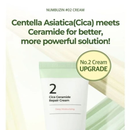 numbuzin - No.2 Cica Ceramide Repair Cream