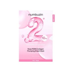 numbuzin - No.2 Rose PDRN Collagen Plumping Sheet Mask 10pcs Set