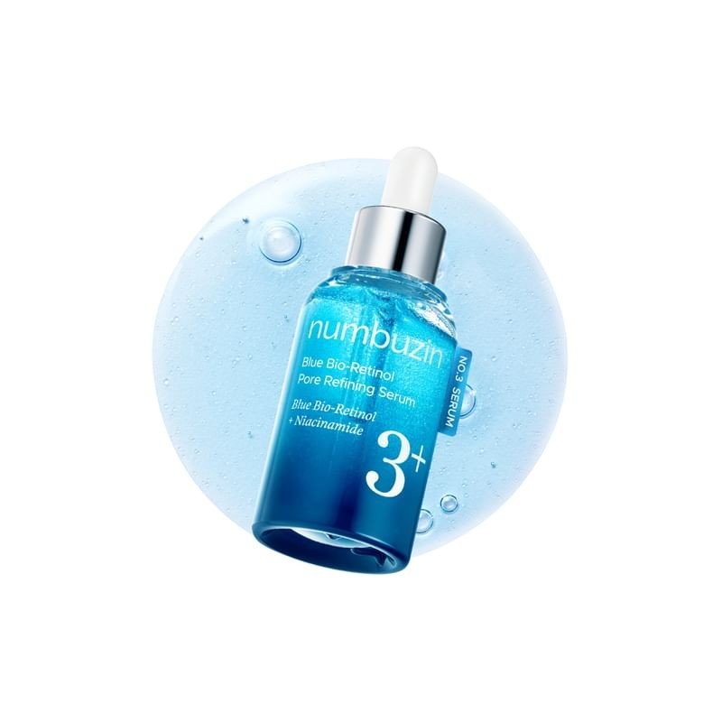 numbuzin - No.3 Blue Bio-Retinol Pore Refining Serum