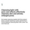 numbuzin - No.3 Pore & Makeup Cleansing Balm With Green Tea And Charcoal