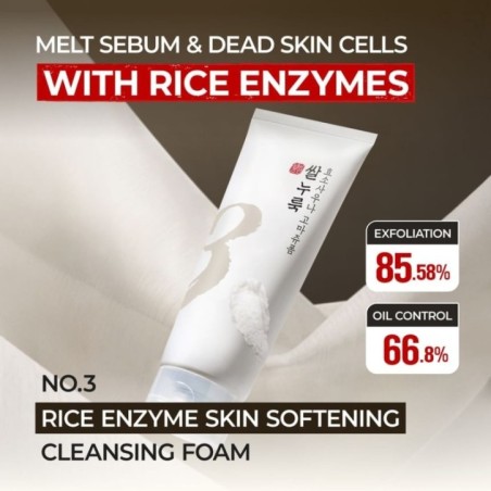 numbuzin - No.3 Rice Enzyme Skin Softening Cleansing Foam