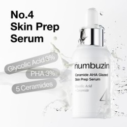 numbuzin - No.4 Ceramide AHA Glazed Skin Prep Serum