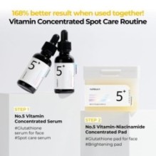 numbuzin - No.5+ Glutathione Vitamin Concentrated Serum