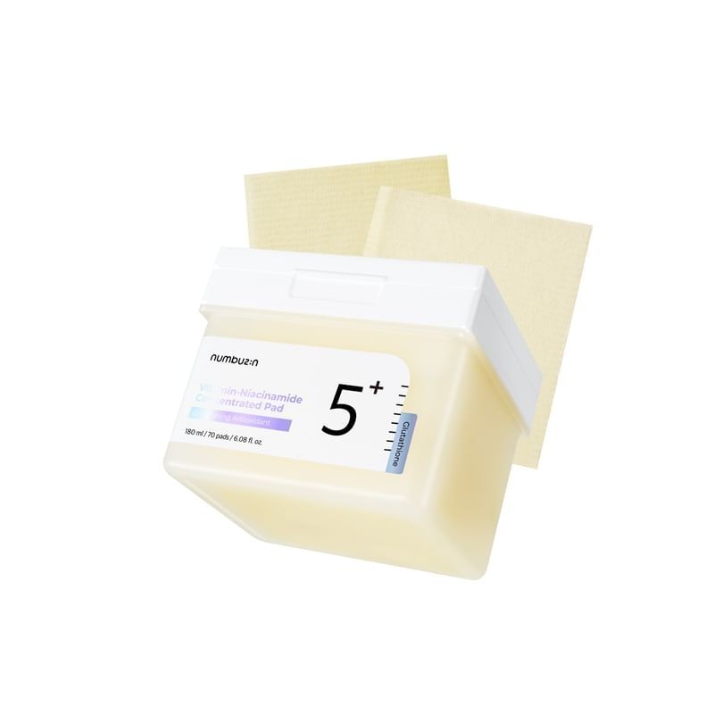 numbuzin - No.5+ Glutathione Vitamin-Niacinamide Concentrated Pad