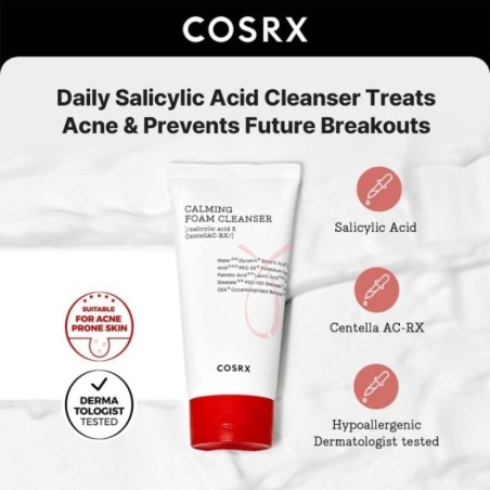 COSRX - AC Collection Calming Foam Cleanser