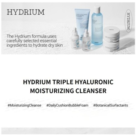 COSRX - Hydrium Triple Hyaluronic Moisturizing Cleanser
