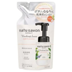 Kose - Natu Savon Select Washing Foam Apple & Jasmine