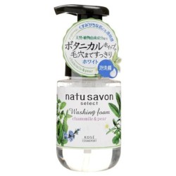 Kose - Natu Savon Select Washing Foam Chamomile & Pear