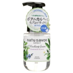 Kose - Natu Savon Select Washing Foam Chamomile & Pear