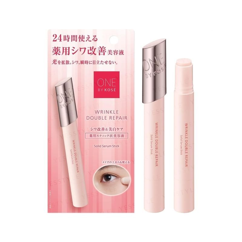 Kose - One By Kose Wrinkle Double Repair Solid Serum Stick