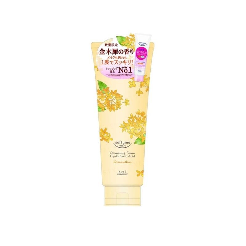 Kose - Osmanthus Softymo Hyaluronic Aid Cleansing Foam