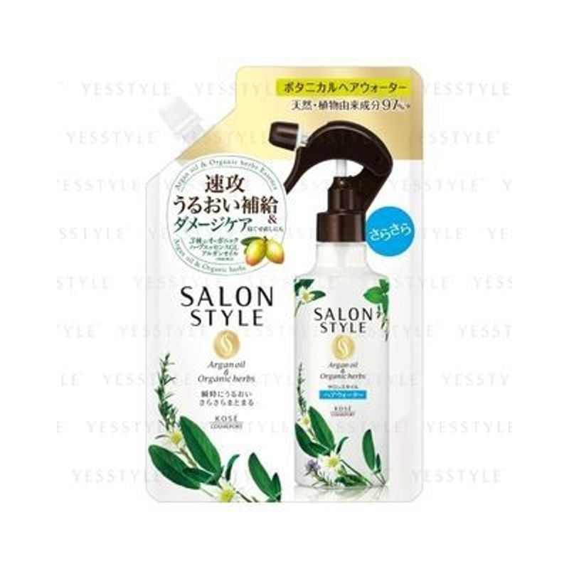 Kose - Salon Style Argan Oil & Organic Herbs Hair Water Smooth