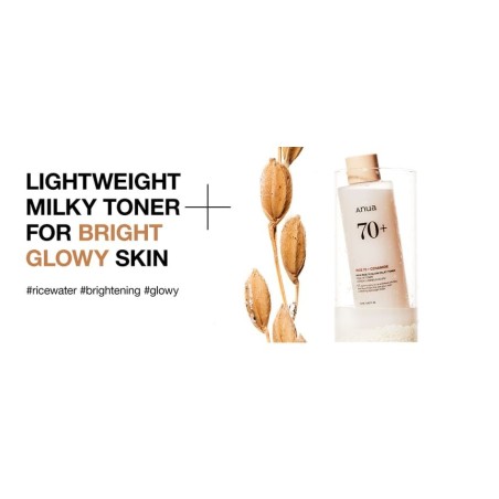 Anua - Rice 70 Glow Milky Toner