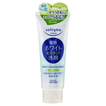 Kose - Softymo Washing Foam White Scrub In