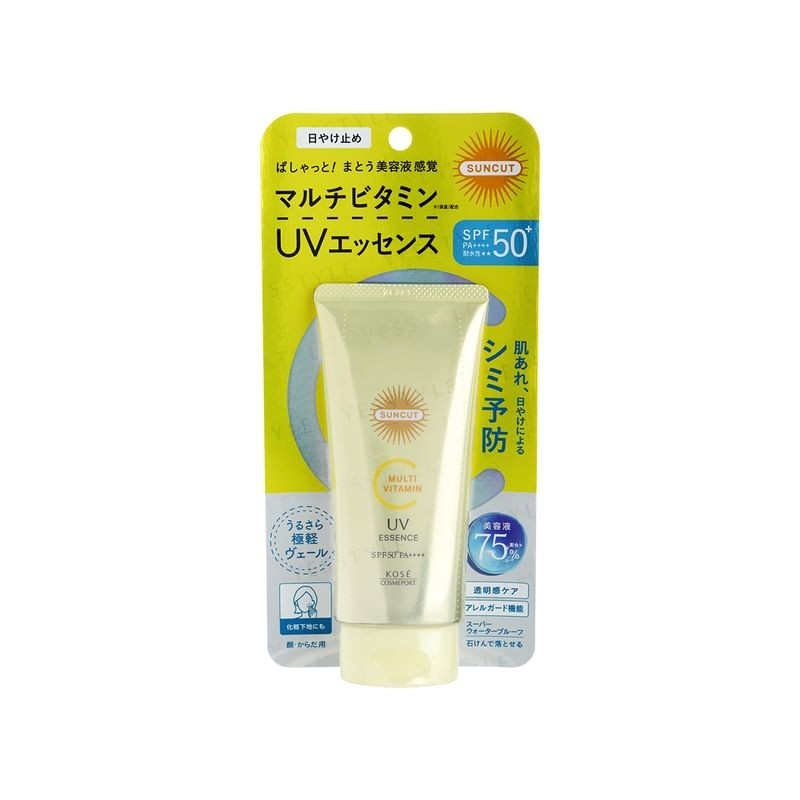 Kose - Suncut Multi Vitamin UV Essence SPF 50+ PA++++