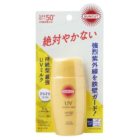 Kose - Suncut UV Perfect Milk SPF 50+ PA++++