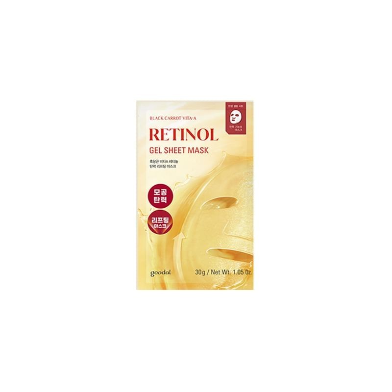 Goodal - Black Carrot Vita-A Retinol Gel Sheet Mask